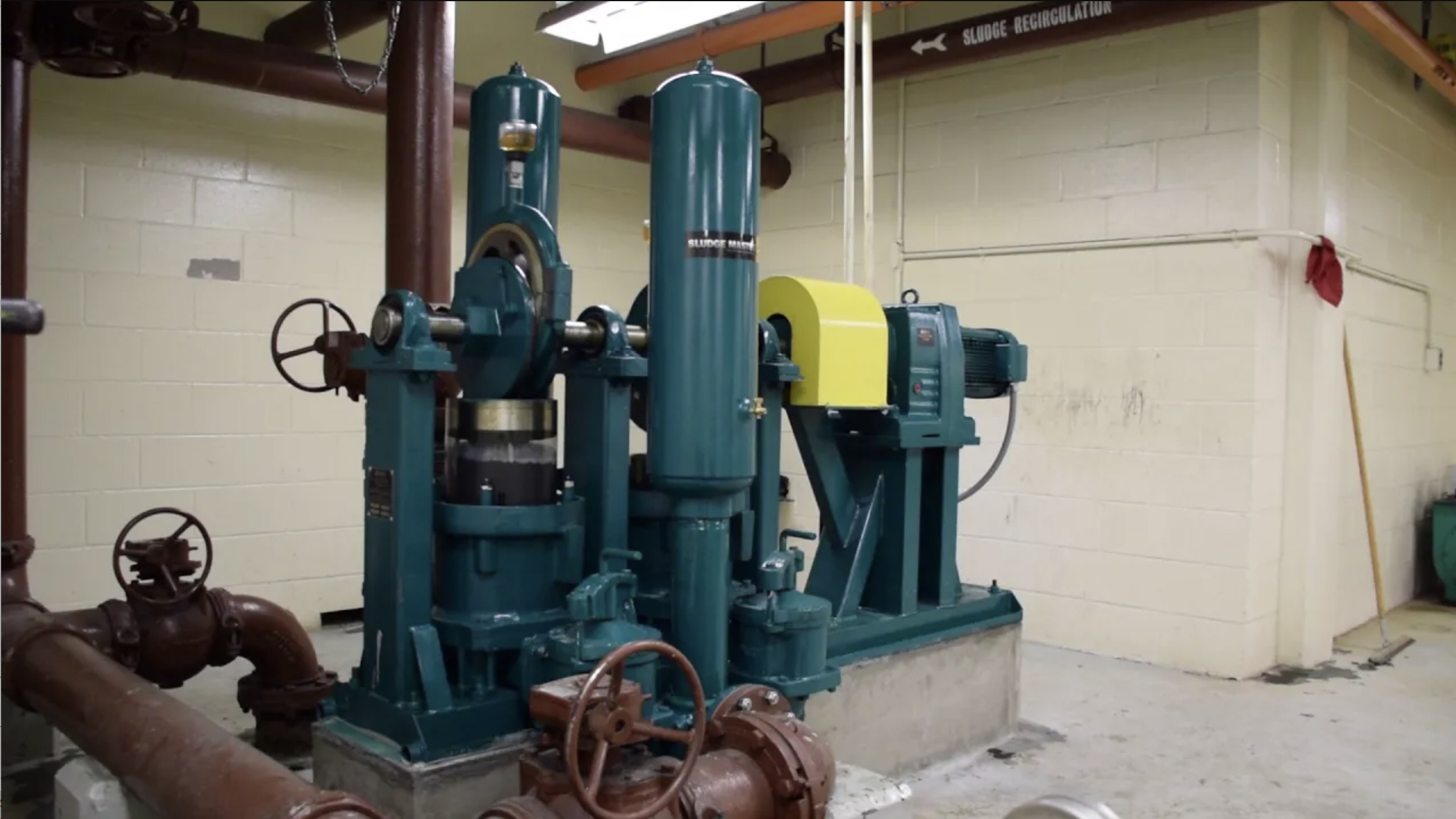 Plunger Pump Primary Sewage Pump Improvement Project